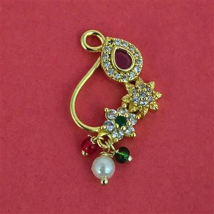 Antique Classic Nose Ring with Gold Plating