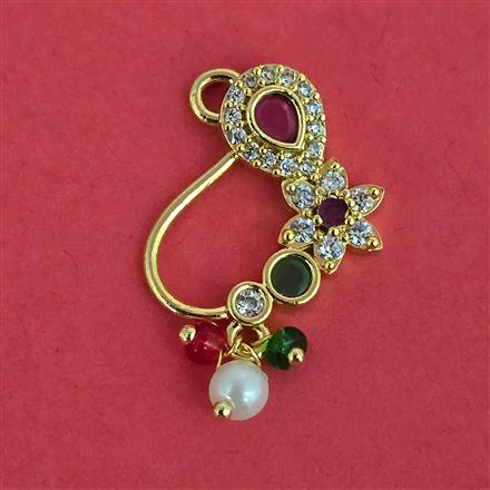Antique Classic Nose Ring with Gold Plating