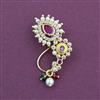 Antique Pearl Nose Ring with Gold Plating