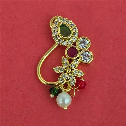 Antique Classic Nose Ring with Gold Plating