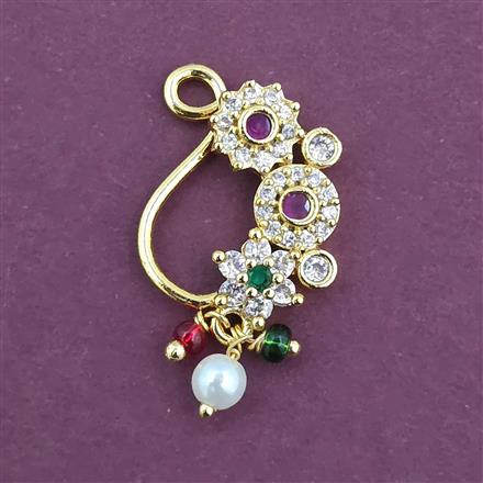 Antique Classic Nose Ring with Gold Plating