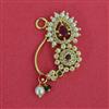 Antique Pearl Nose Ring with Gold Plating