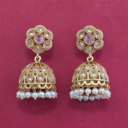 Antique Jhumki with Gold Plating