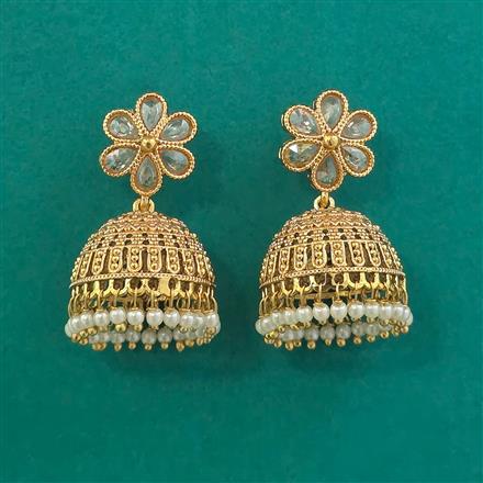 Antique Jhumki with Gold Plating