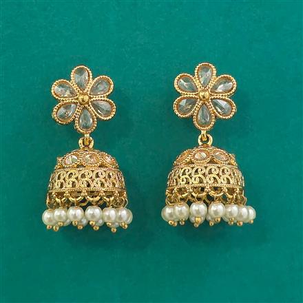Antique Jhumki with Gold Plating