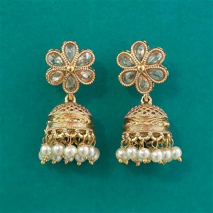Antique Jhumki with Gold Plating