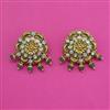 Antique Classic Earring with Matte Gold Plating