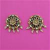 Antique Classic Earring with Matte Gold Plating