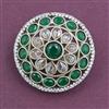 Antique Classic Brooch with Mehndi Plating