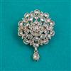 Antique Classic Brooch with Mehndi Plating