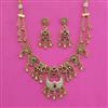 Antique Classic Necklace with Matte Gold Plating