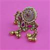 Antique Pearl Ring with Matte Gold Plating