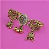 Antique Pearl Ring with Matte Gold Plating