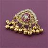 Antique Adjustable Ring with Matte Gold Plating
