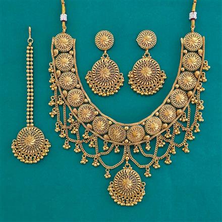 Antique Classic Necklace with Gold Plating