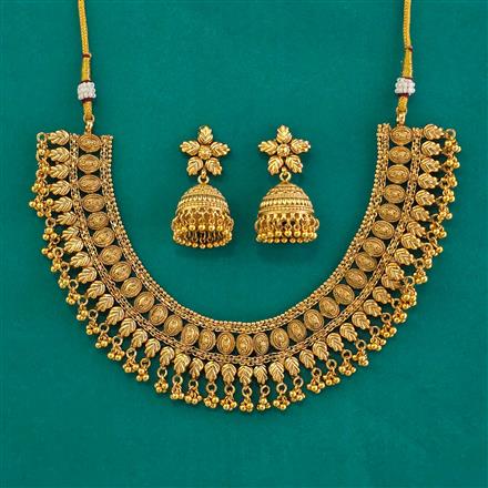 Antique Classic Necklace with Gold Plating