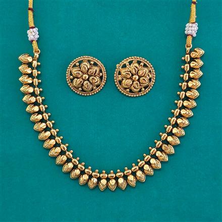 Antique Classic Necklace with Gold Plating