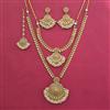 Antique Combo Necklace Set with Gold Plating