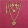 Antique Combo Necklace Set with Gold Plating