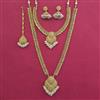 Antique Combo Necklace Set with Gold Plating