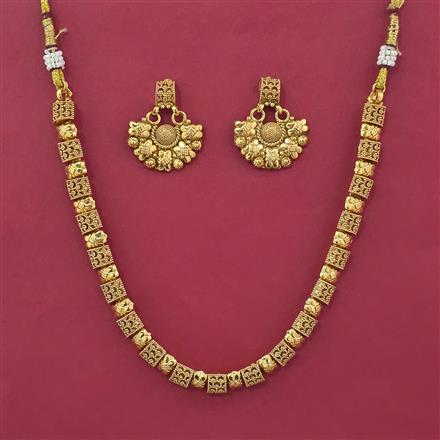 Antique Classic Necklace with Gold Plating
