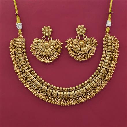 Antique Classic Necklace with Gold Plating