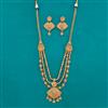 Antique Long Necklace with Gold Plating