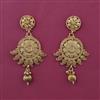 Antique Long Earring with Gold Plating