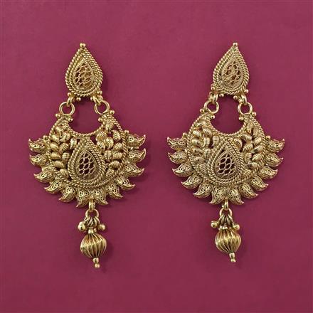 Antique Classic Earring with Gold Plating