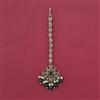 Antique Pearl Tikka with Mehndi Plating