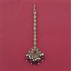 Antique Pearl Tikka with Mehndi Plating