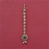 Antique Pearl Tikka with Mehndi Plating