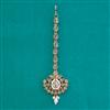 Antique Pearl Tikka with Mehndi Plating