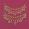 Antique Pearl Ear Chain with Gold Plating