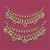Antique Pearl Ear Chain with Gold Plating