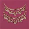 Antique Pearl Ear Chain with Gold Plating