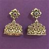 Antique Jhumki with Matte Gold Plating