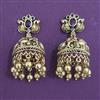 Antique Jhumki with Matte Gold Plating