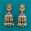 Antique Temple Earring with Gold Plating