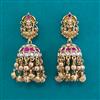 Antique Temple Earring with Gold Plating