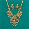 Antique Temple Necklace with Gold Plating