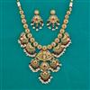 Antique Temple Necklace with Gold Plating