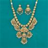 Antique Temple Necklace with Gold Plating