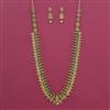 Antique Temple Necklace with Matte Gold Plating