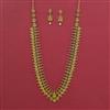 Antique Temple Necklace with Matte Gold Plating