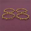 Antique Delicate Bangles with Gold Plating