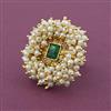 Antique Adjustable Ring with Gold Plating
