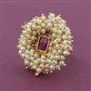 Antique Adjustable Ring with Gold Plating