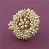 Antique Adjustable Ring with Gold Plating