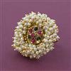 Antique Adjustable Ring with Gold Plating